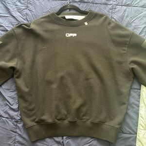 Black Off White Sweatshirt size medium